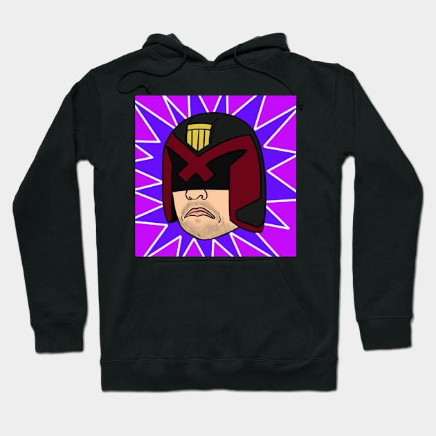 Judge Dredd Hoodie by SketchyInkCap